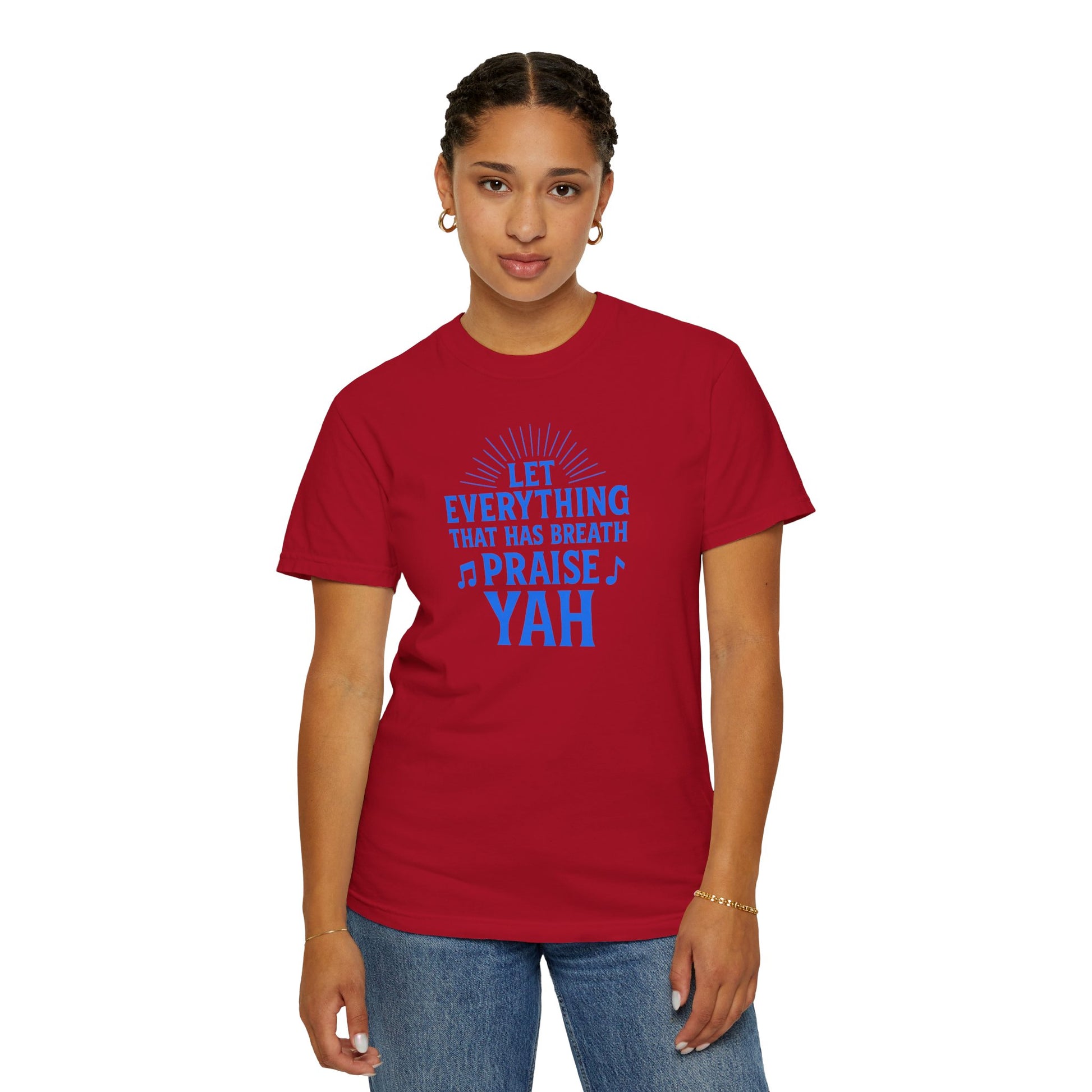 Let Everything That Has Breath Shirt Praise YAH Tee