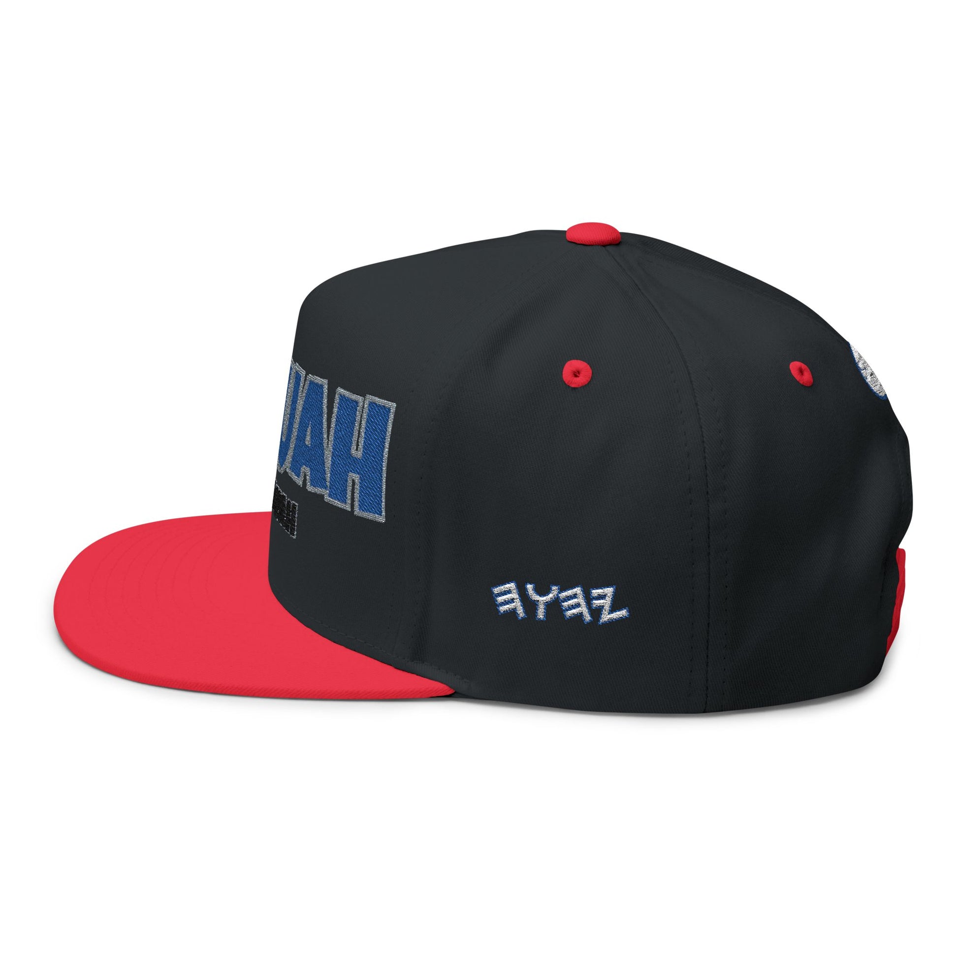 YAHUAH Flat Bill Cap Truth-Based Snapback Embroidered Hat