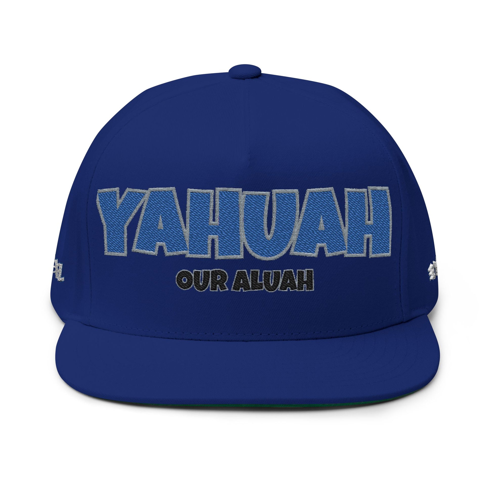 YAHUAH Flat Bill Cap Truth-Based Snapback Embroidered Hat