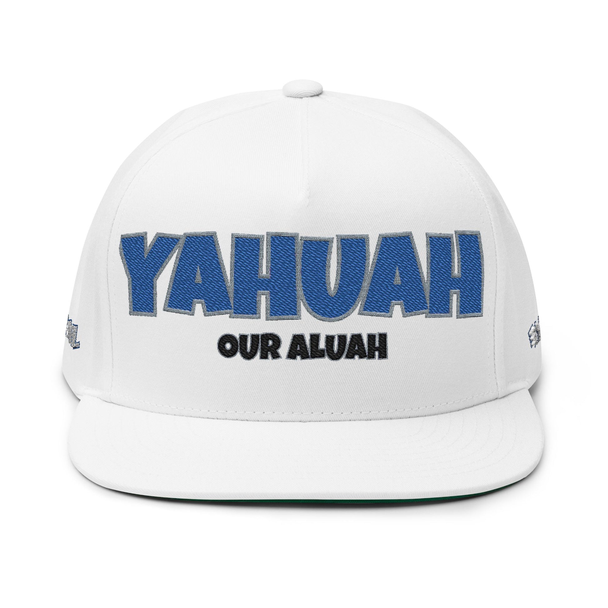 YAHUAH Flat Bill Cap Truth-Based Snapback Embroidered Hat