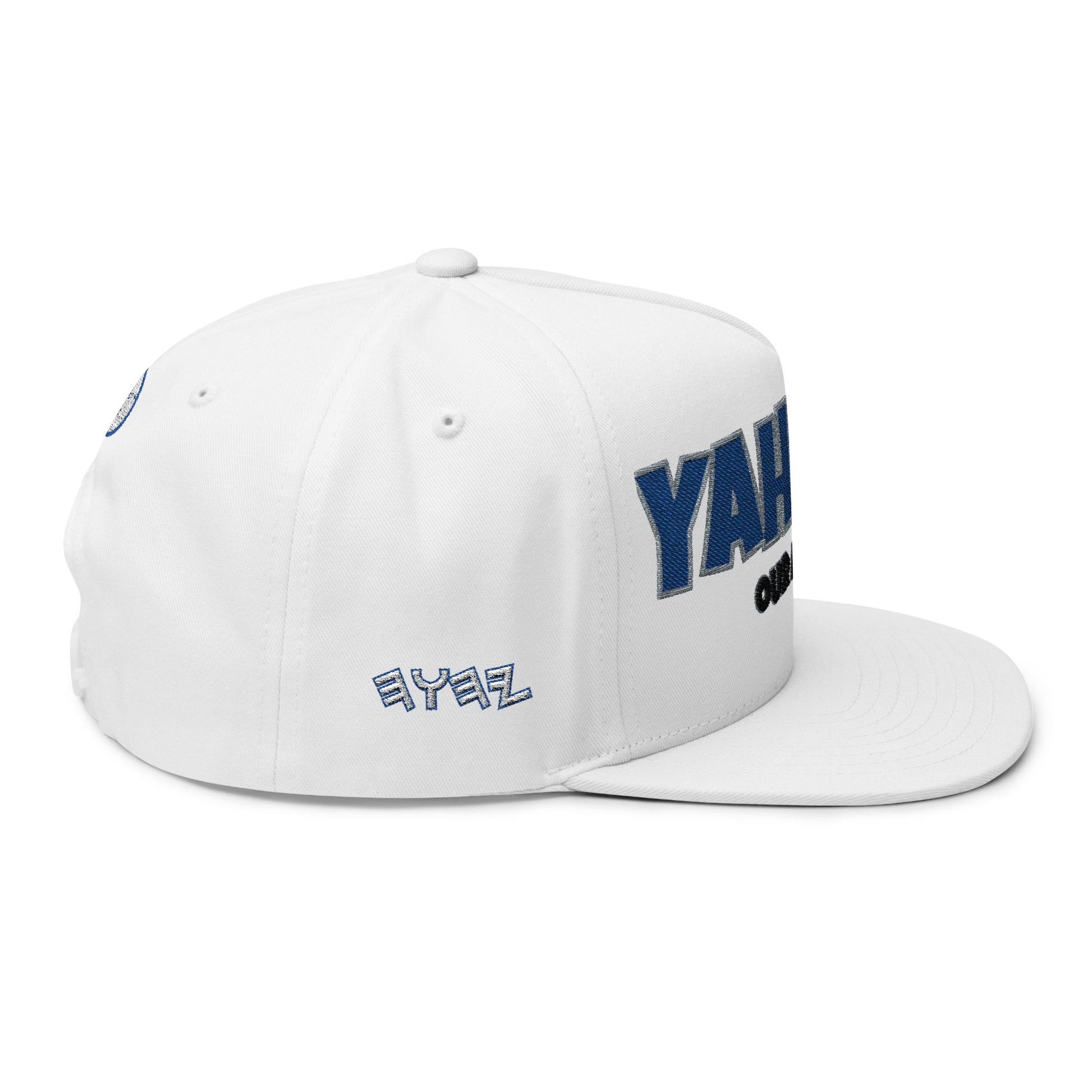 YAHUAH Flat Bill Cap Truth-Based Snapback Embroidered Hat