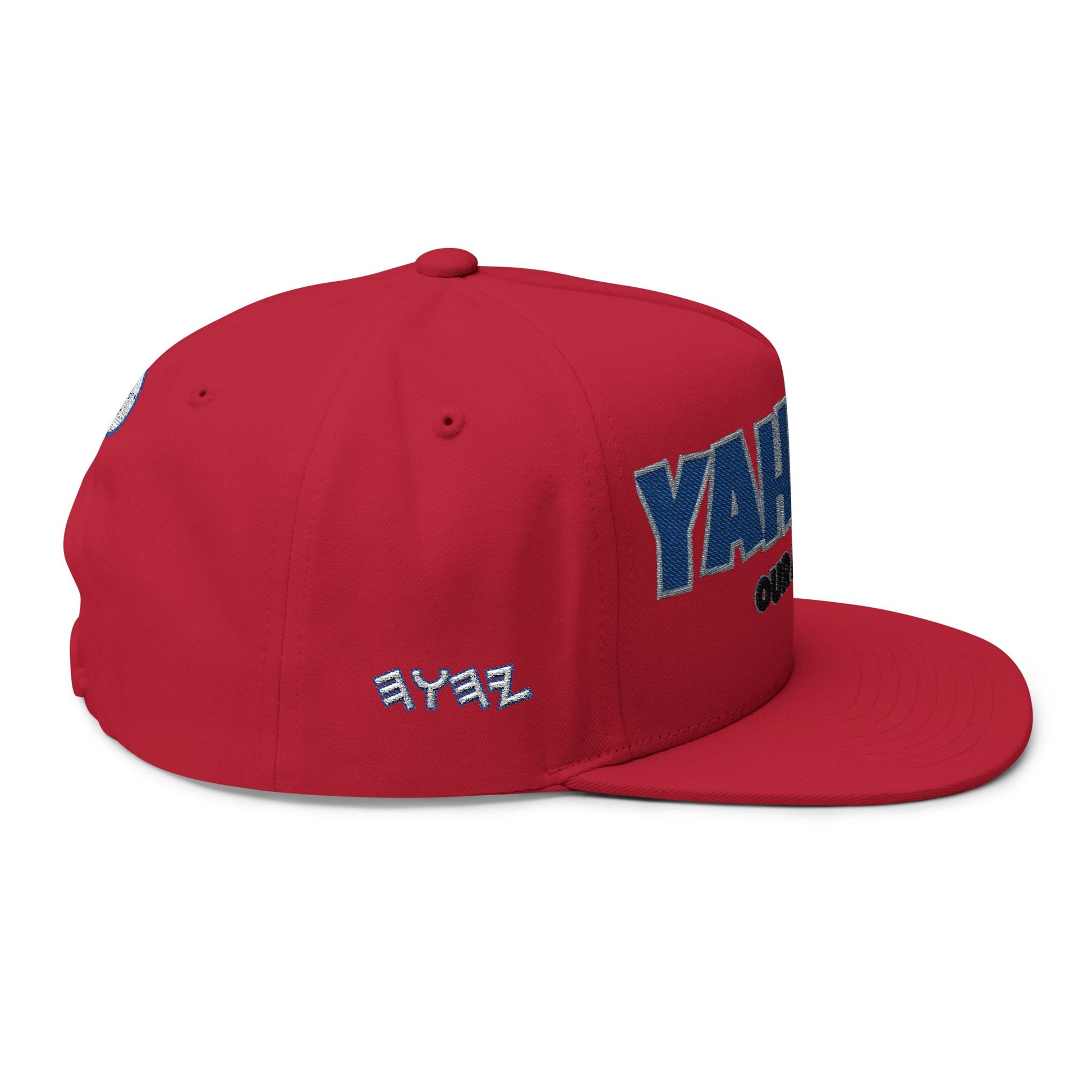 YAHUAH Flat Bill Cap Truth-Based Snapback Embroidered Hat