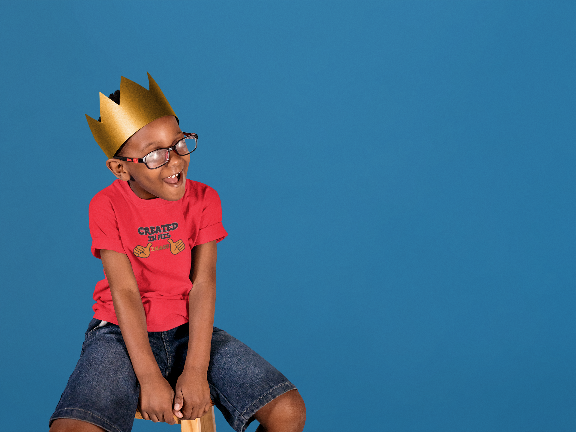 Set-Apart Youth Shirt Created in HIS Image Tee Kids