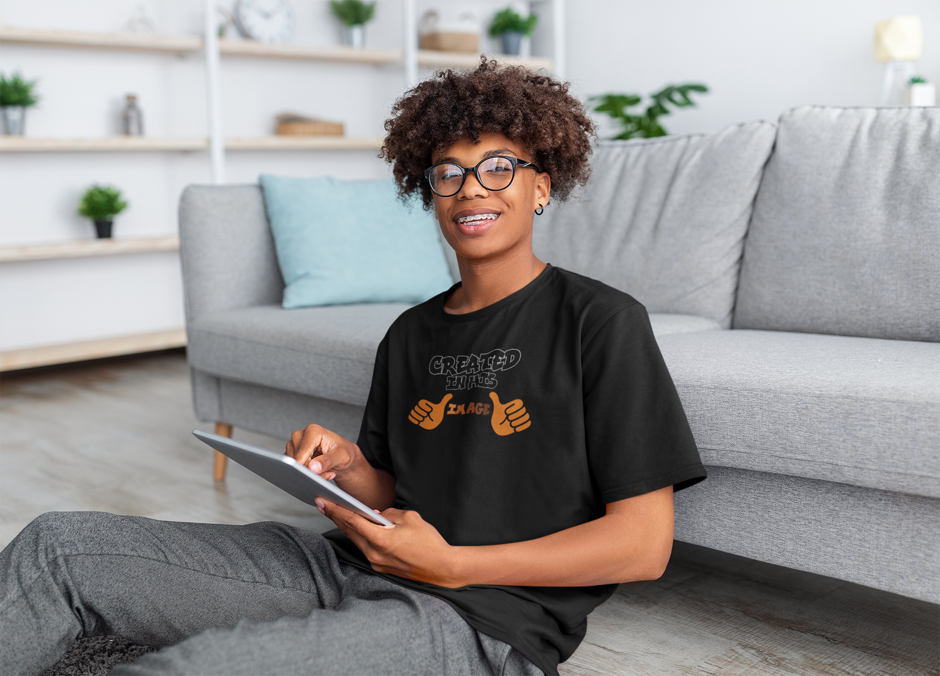 Set-Apart Youth Shirt Created in HIS Image Tee Kids