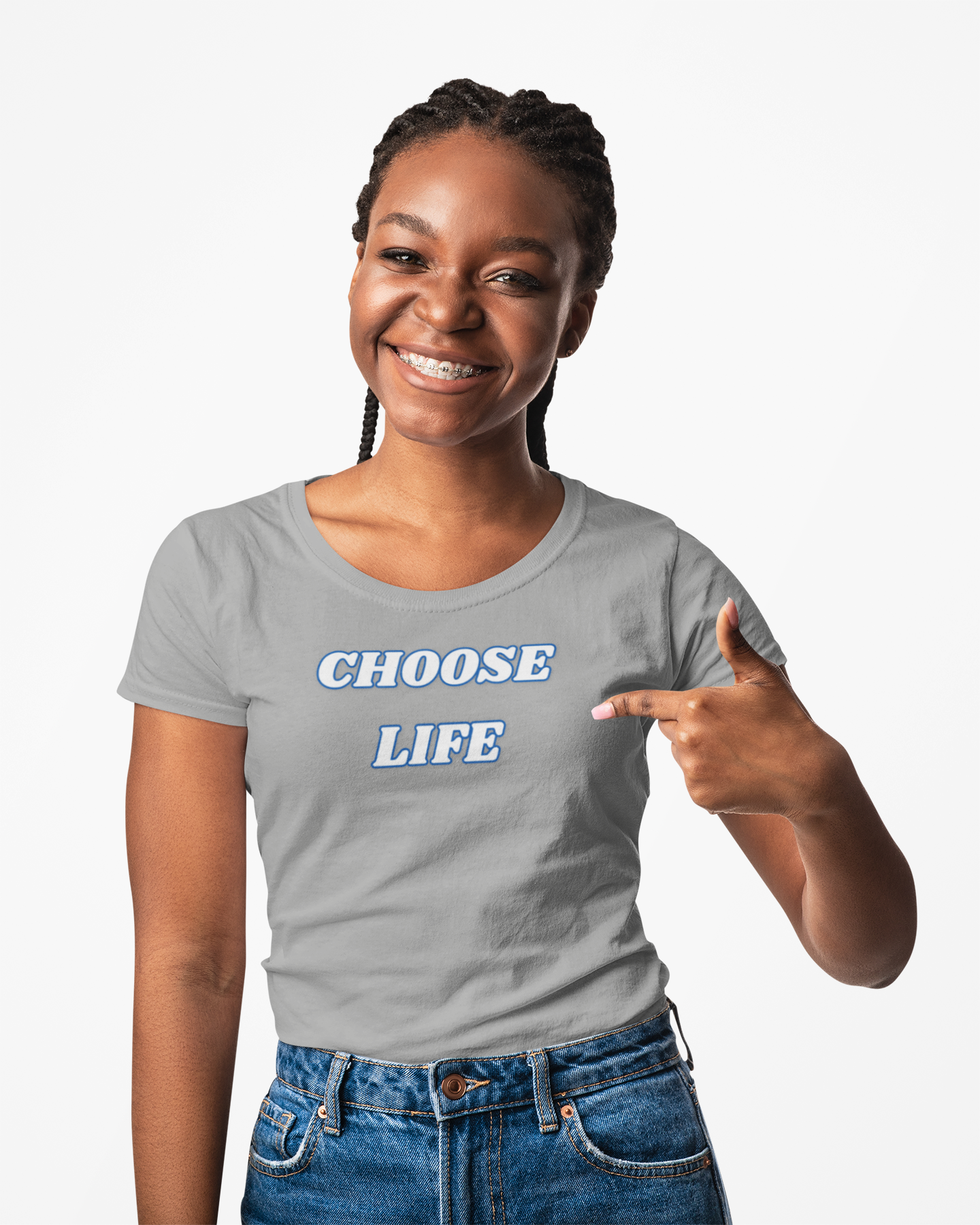 Choose Life Shirt YAHUAH Apparel Scripture-Inspired Tee