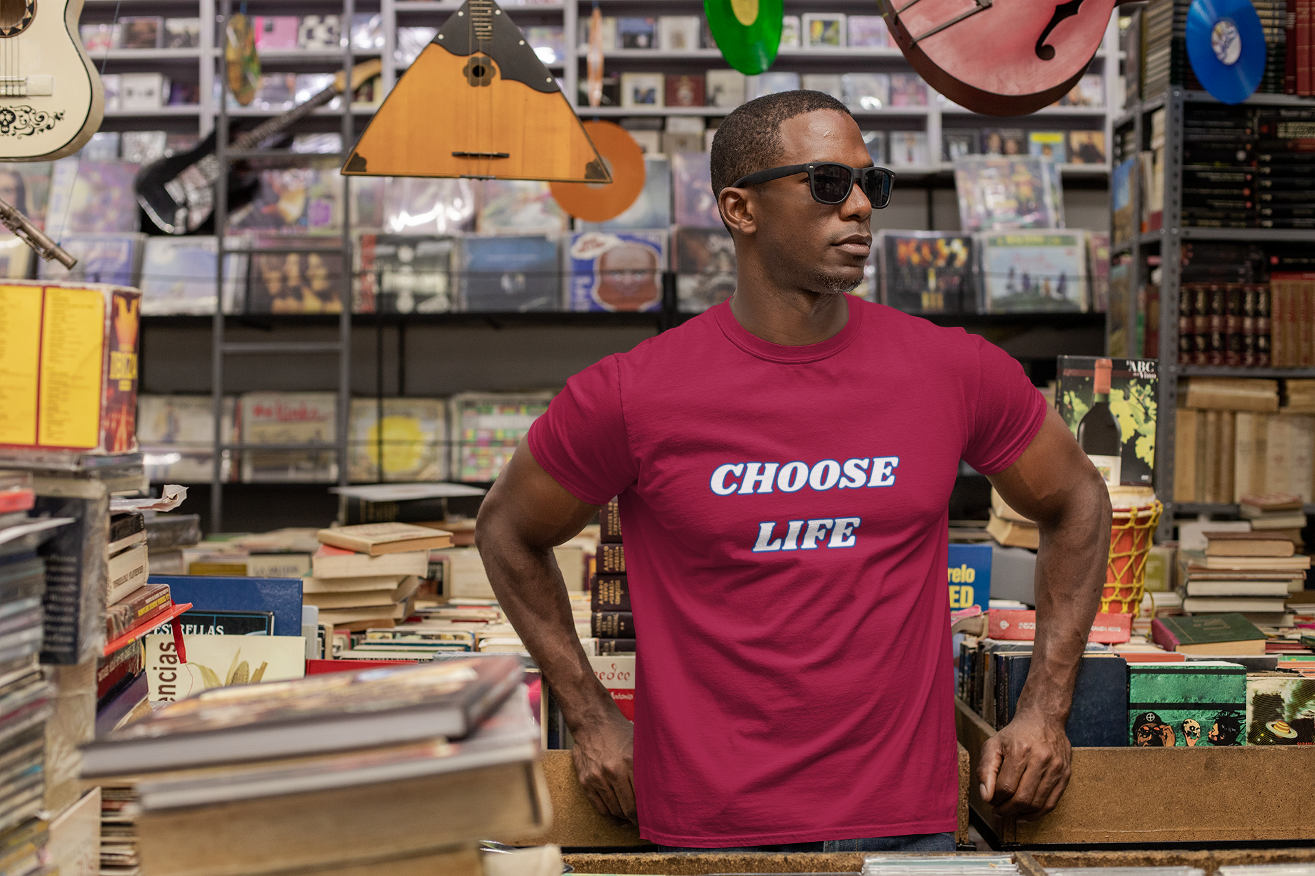 Choose Life Shirt YAHUAH Apparel Scripture-Inspired Tee