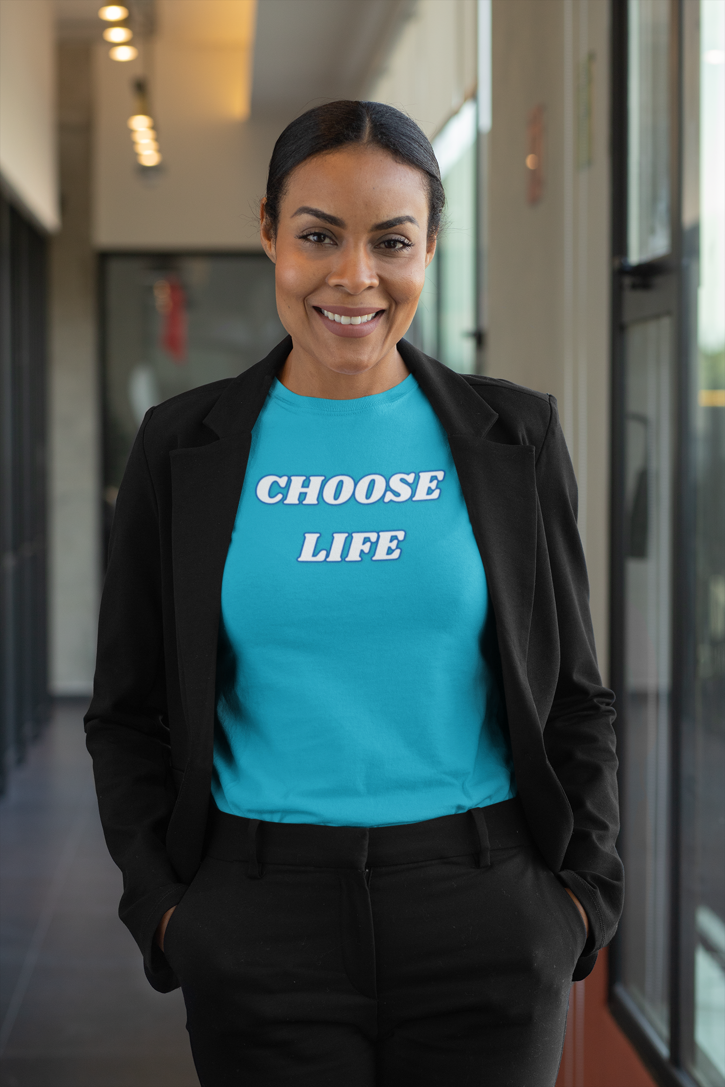 Choose Life Shirt YAHUAH Apparel Scripture-Inspired Tee