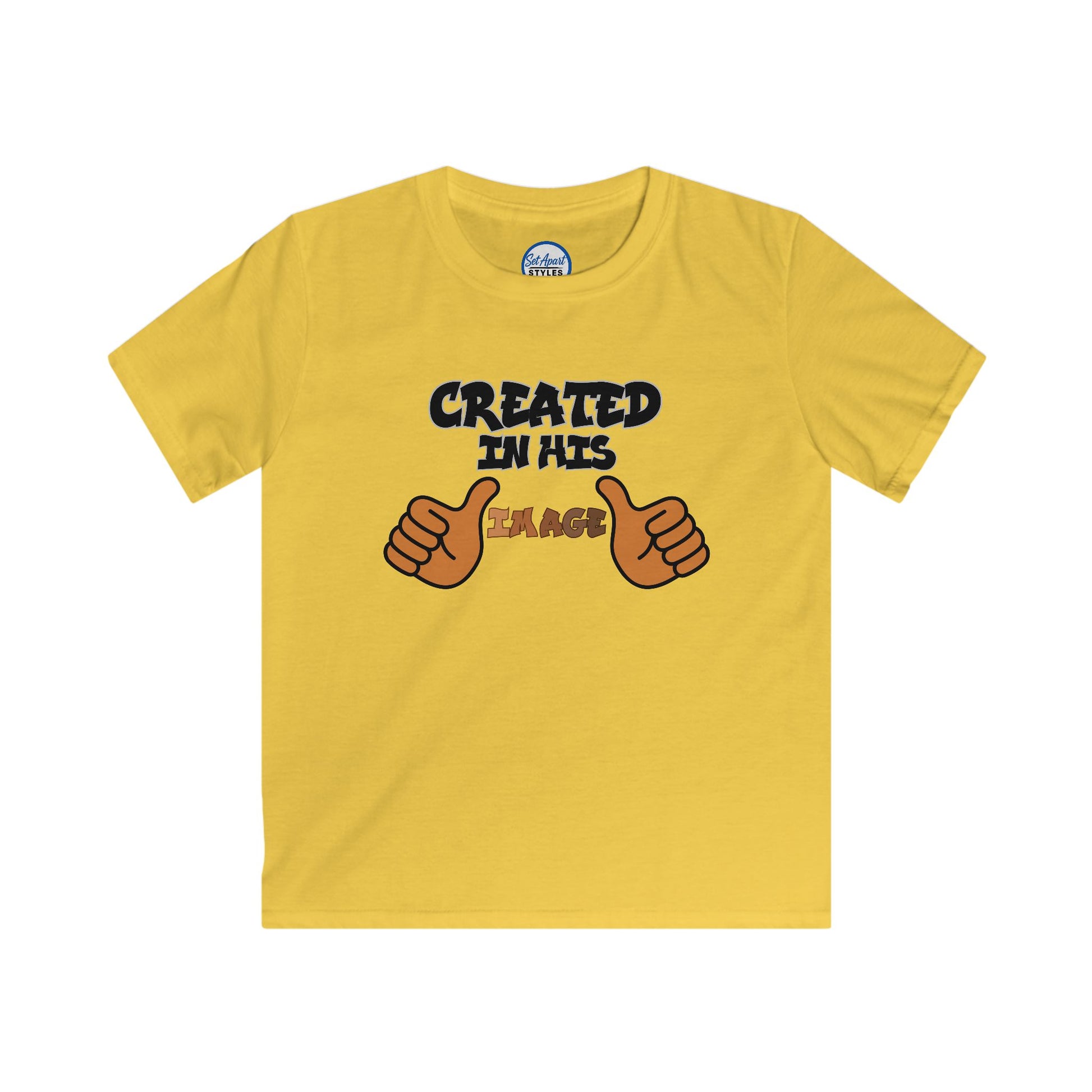 Set-Apart Youth Shirt Created in HIS Image Tee Kids
