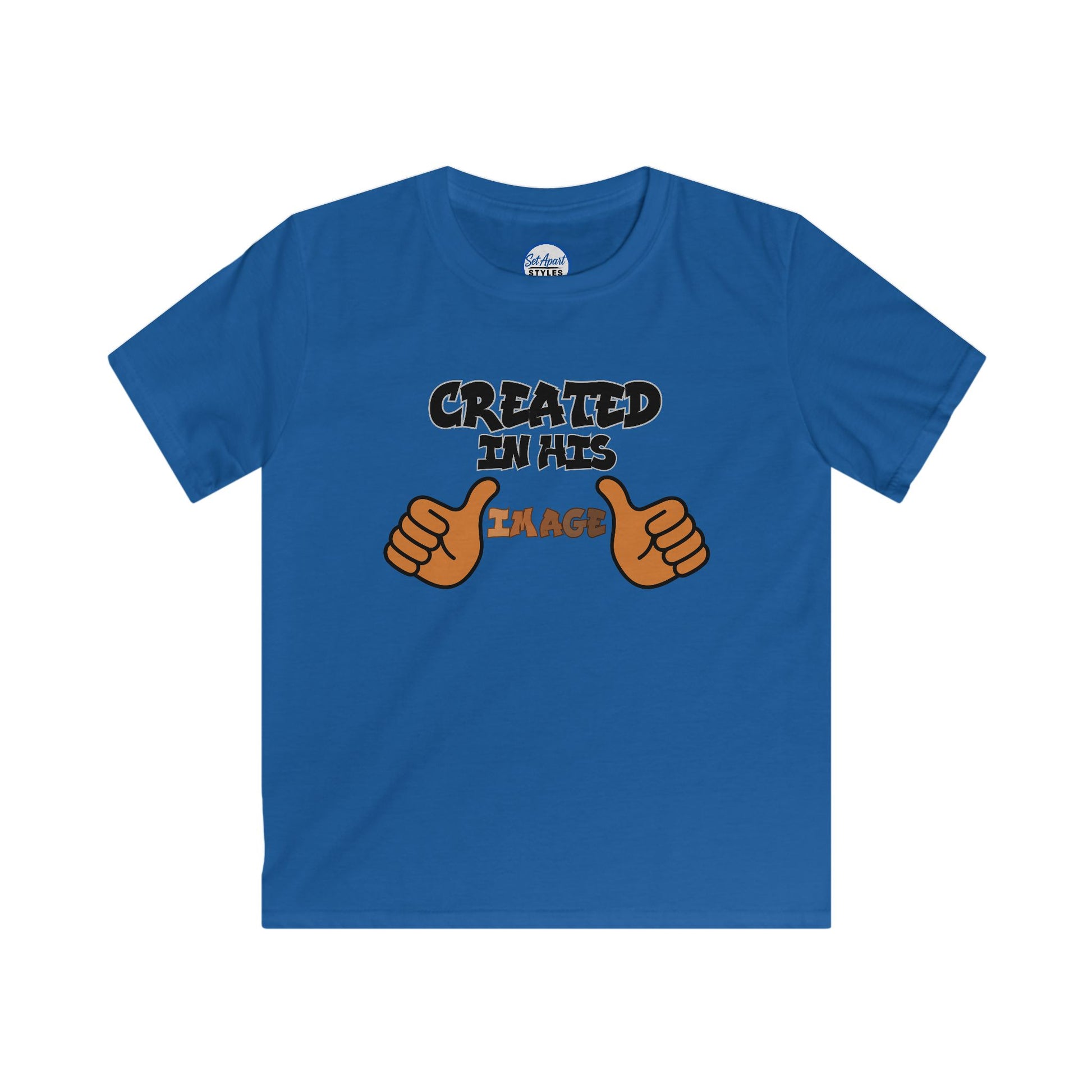 Set-Apart Youth Shirt Created in HIS Image Tee Kids