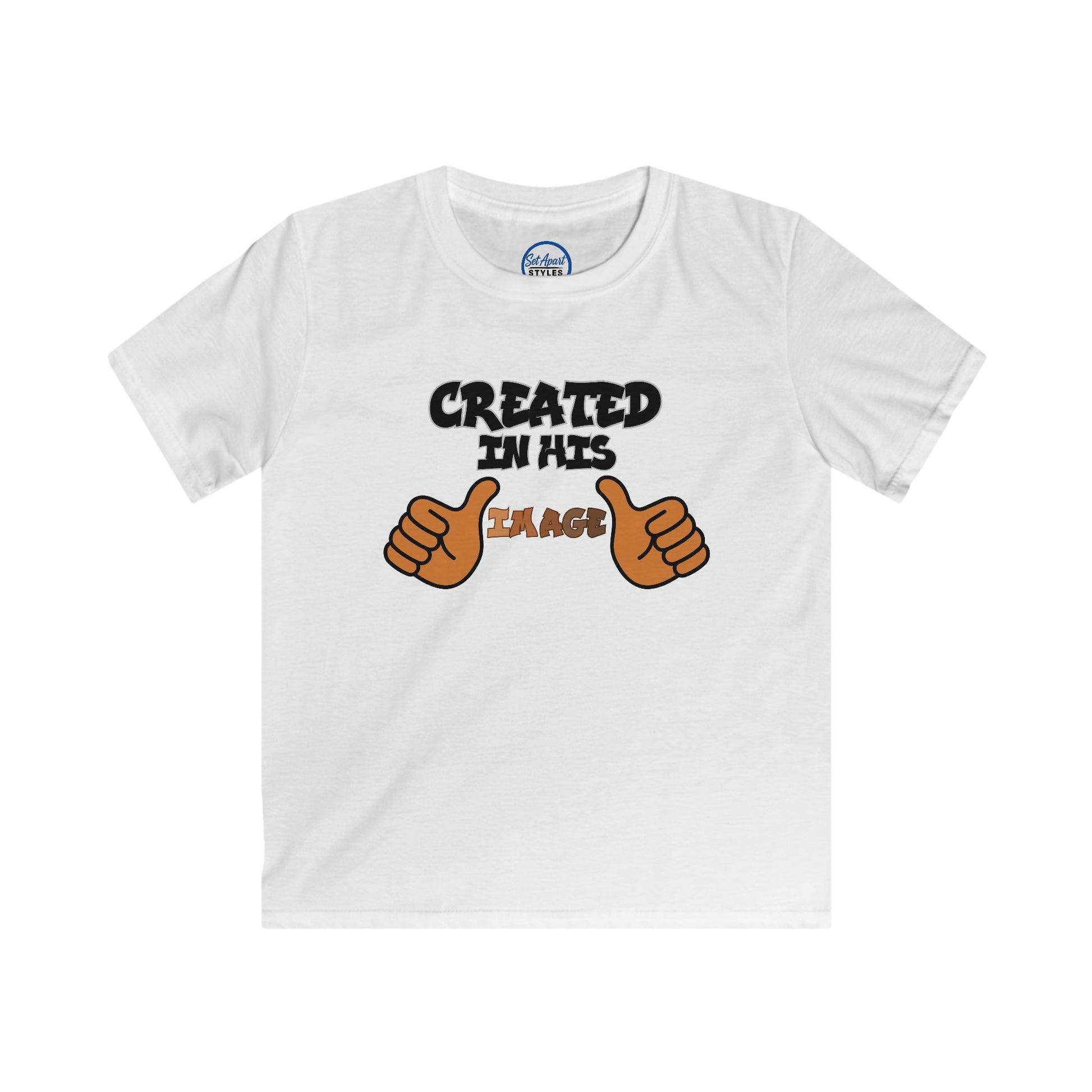 Set-Apart Youth Shirt Created in HIS Image Tee Kids