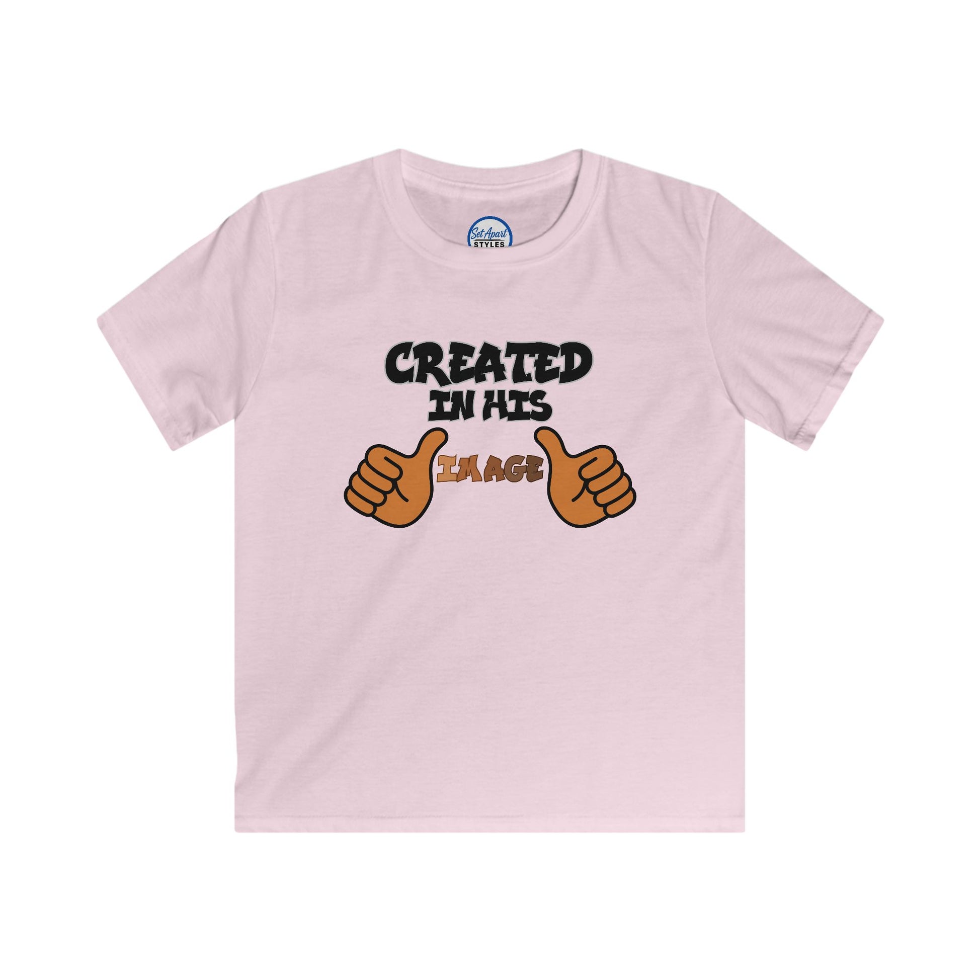 Set-Apart Youth Shirt Created in HIS Image Tee Kids