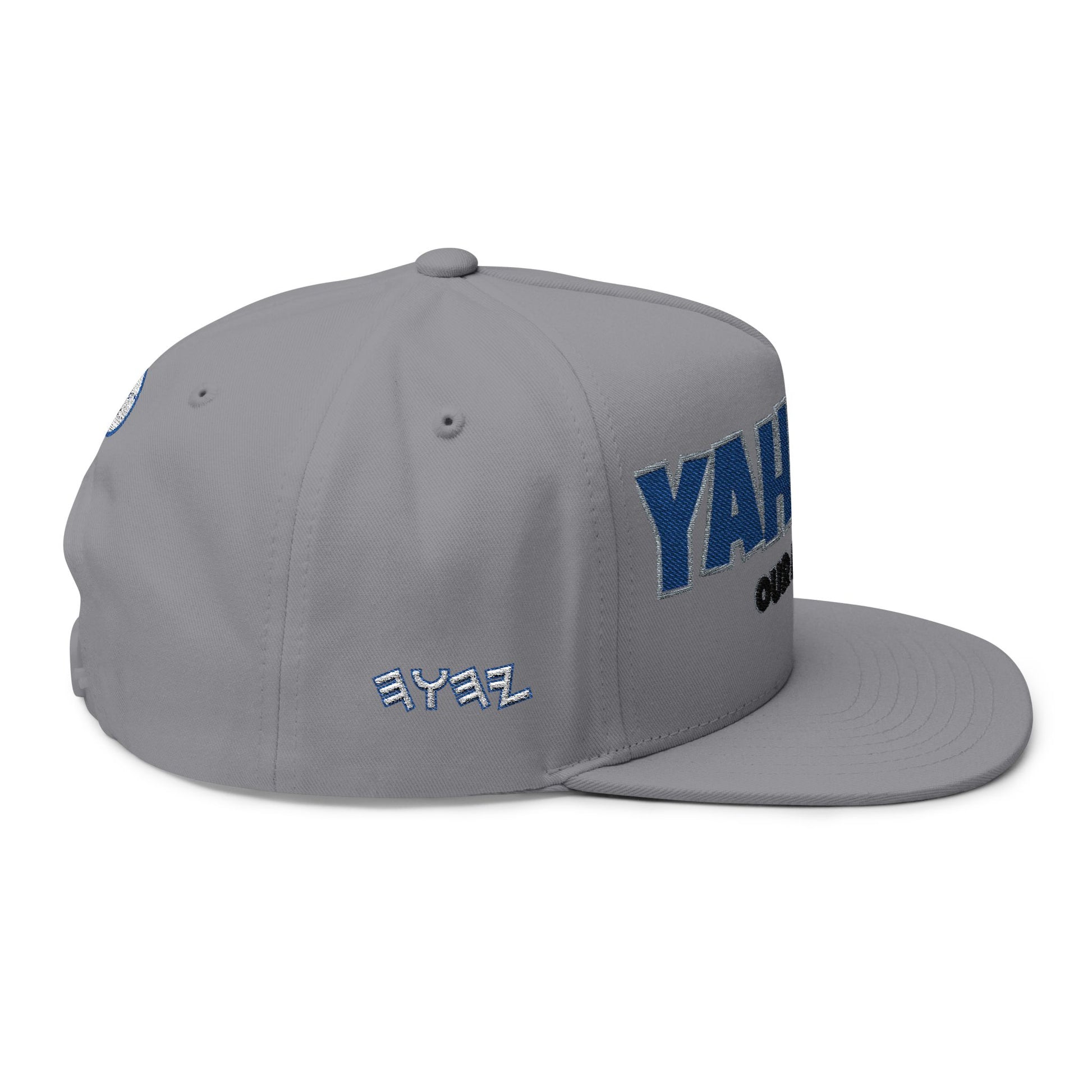 YAHUAH Flat Bill Cap Truth-Based Snapback Embroidered Hat