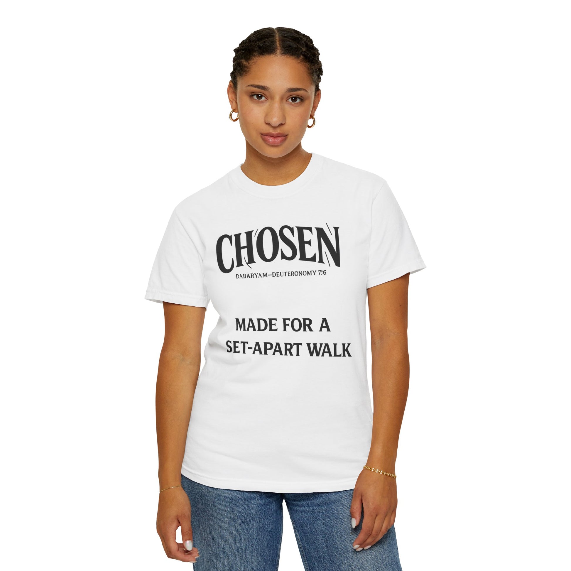 Set-Apart Walk Tee Chosen Modest Truth-Based Apparel