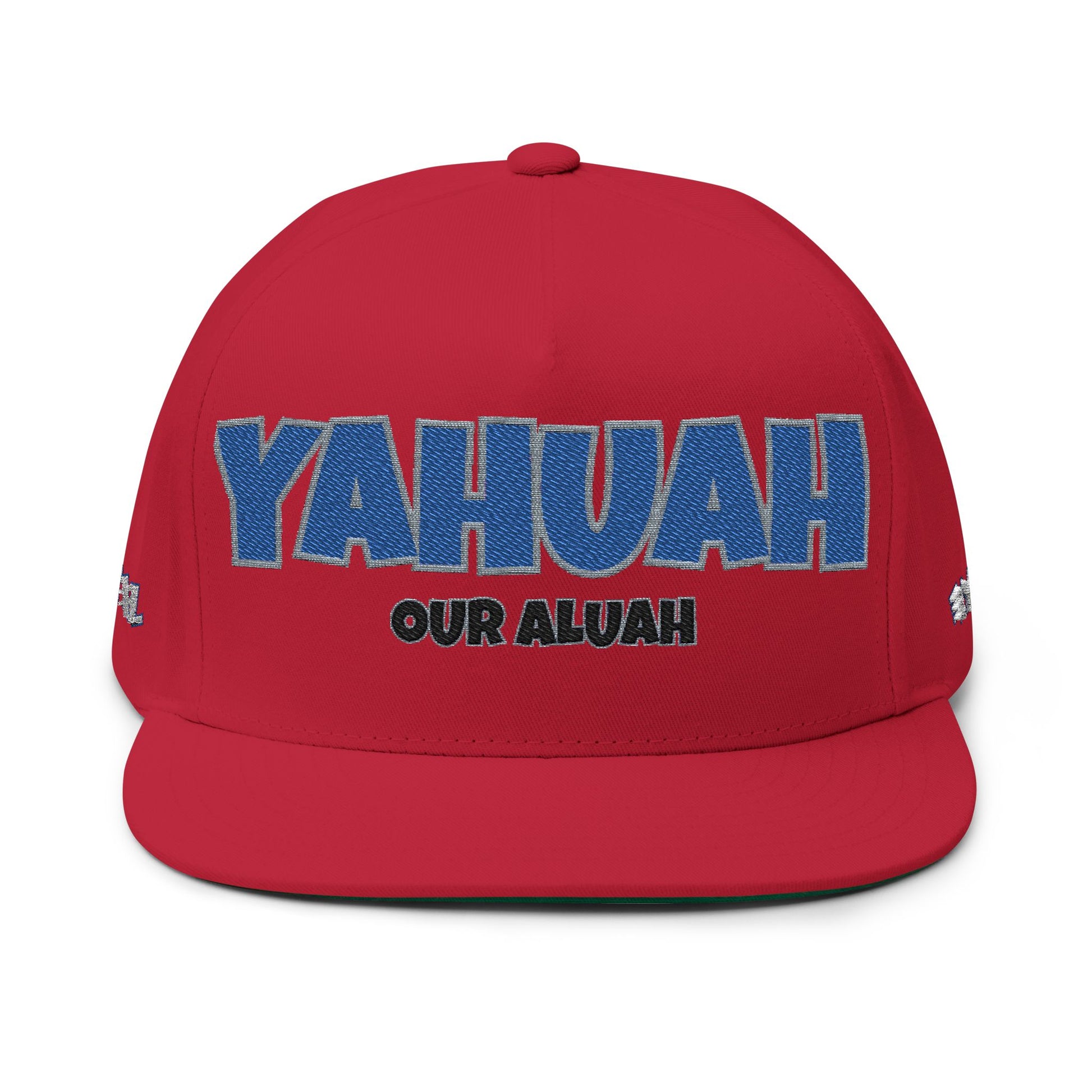 YAHUAH Flat Bill Cap Truth-Based Snapback Embroidered Hat